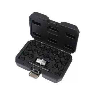  Set de demontare a șuruburilor de protecție roată YATO VW 22 piese