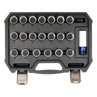   Set de demontare a șuruburilor de protecție roată YATO Opel 21 piese
