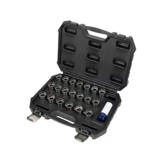   Set de demontare a șuruburilor de protecție roată YATO Opel 21 piese