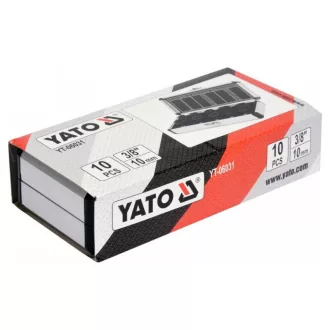   Set de îndepărtare a capului de șurubelniță YATO 10 bucăți 3/8" 9-19 mm