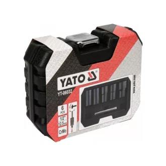 YATO Set chei tubulare 6 piese 1/2" 17-27 mm CrMo