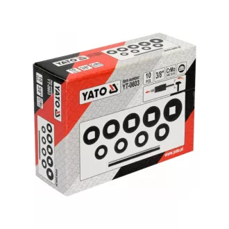   Set de îndepărtare a capului de șurubelniță YATO 10 bucăți 3/8" 10-19 mm