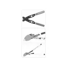 Clești de tragere cleme YATO semi-ax 235 mm