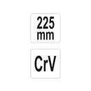 Cleste YATO Seeger 225 mm cioc exterior