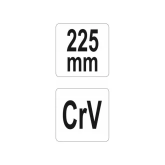Cleste YATO Seeger 225 mm cioc exterior