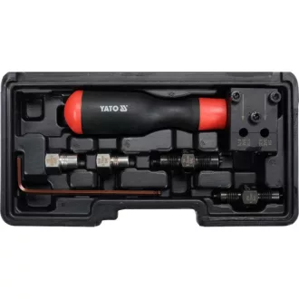 YATO Set de flanșe pentru țevi de frână manuală 6 piese