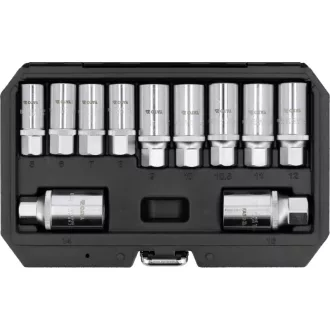   YATO Set extractor de șuruburi 11 piese 3/8", 1/2"