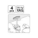 Kit extractor bobină de aprindere YATO