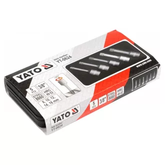 Set de extracție șurubelniță YATO 5 bucăți 1/2"