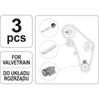 Kit de fixare a controlului motorului diesel YATO 3 piese