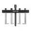 Extractor de rulmenti YATO cu 2 gheare, reglabil de la 40-220 mm