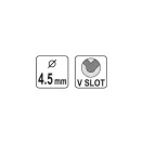 Cleste cleme țevi de apă YATO 215 mm