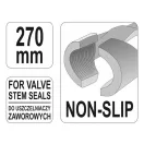 Clește pentru inele pentru tija de supapă YATO, lungime 270 mm