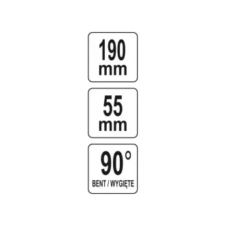 Clește YATO Seeger 190 mm interior 90° lungime