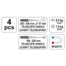 Set oglinzi de examinare YATO 4 piese telescopice (oglinda + pickup magnetic)