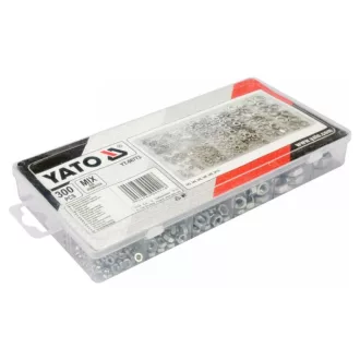 Set piulițe hexagonale YATO 300 bucăți M3-M10
