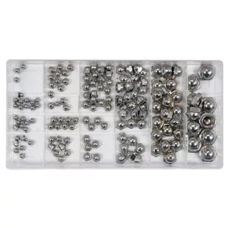   Set de piulițe cu șuruburi hexagonale închise YATO 150 bucăți M3-M10
