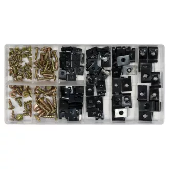 Set șuruburi și șaibe pentru caroserie YATO 170 de piese