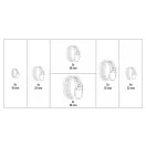 YATO Set cleme pentru furtun 26 piese 16-40 mm