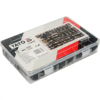 Set de cleme YATO cu garnitură de cauciuc 52 buc