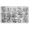 Set cleme din otel galvanizat YATO 175 buc