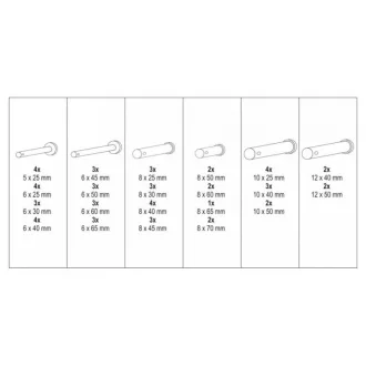 Set de ace YATO 60 piese