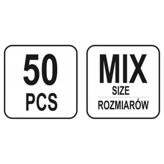 Set ace de siguranță YATO cu arc 50 buc