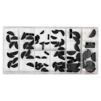 Set zăvor curbat YATO 80 buc