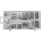 YATO Arbore cotit, set pană fulie 60 piese