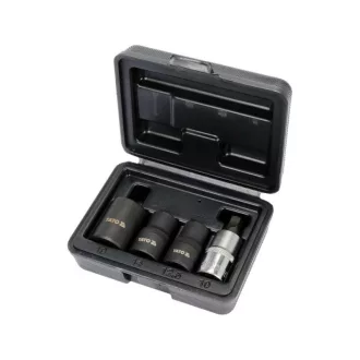   YATO Set chei tubulare ansamblu etrier frână 4 piese 1/2" CrV