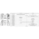 Kit asamblare cilindru principal de frână YATO 3/8" 35 piese
