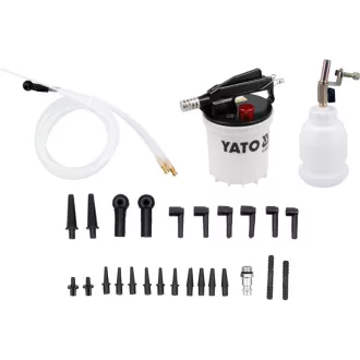  YATO Set pneumatic pentru filtru și umplere lichid frână 29 piese