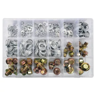 YATO Set șurub și șaibă baia de ulei 534 piese