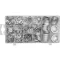 Set șaibe YATO aluminiu 450 buc
