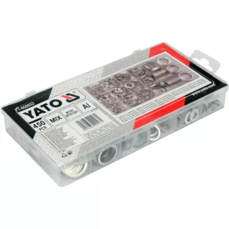 Set șaibe YATO aluminiu 450 buc
