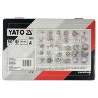 Set șaibe YATO aluminiu 300 buc