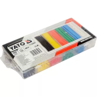Set tub termocontractabil YATO Color 100 buc