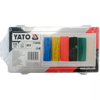 Set tub termocontractabil YATO Color 128 buc