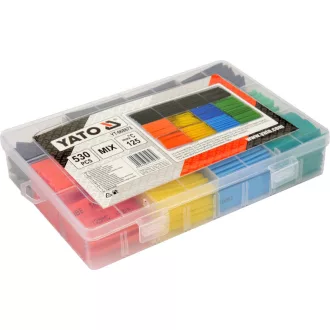 Set tub termocontractabil YATO Color 530 buc