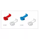 Kit conector rapid electric YATO 50 buc