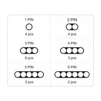 Set conector electric YATO 424 piese