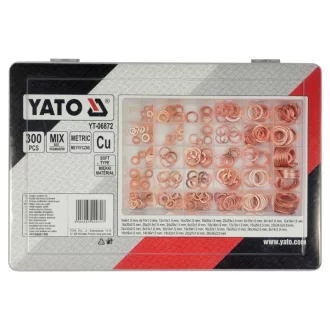 Set șaibe YATO Cupru 300 buc