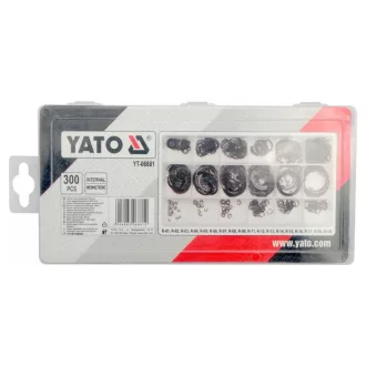 Set de inele YATO Seeger interior 300 buc