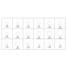 Set de inele YATO Seeger exterior-interior 225 buc