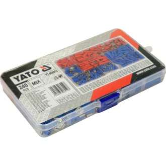 YATO Set de capse de cablu 240 piese
