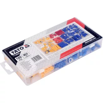 Set conector cablu YATO 160 buc