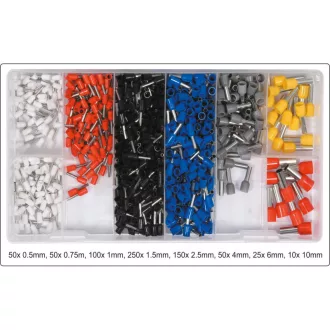 Set de virole de cablu YATO 685 buc
