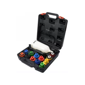   Set de umplere cu ulei de motor YATO 15 piese 2 litri pentru spatii inguste