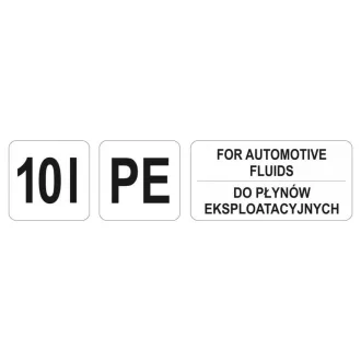 Bidon de umplere cu ulei YATO 10 litri