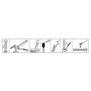 Pompă de ungere manuală YATO 500 ml 31-70 MPa